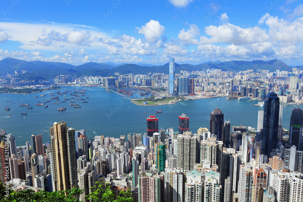 Fototapeta premium Hong Kong city