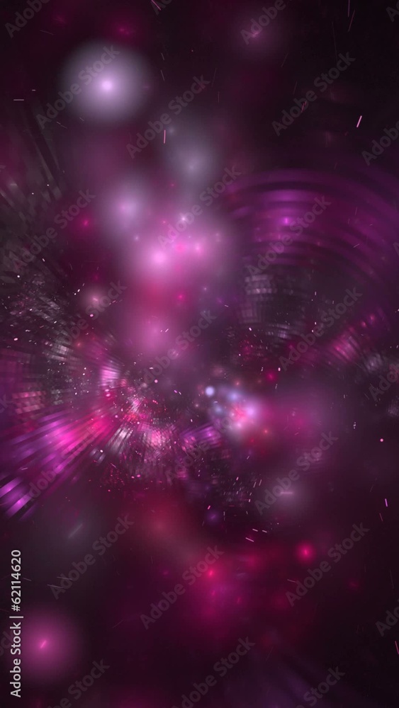 abstract space, animation for mobile phone