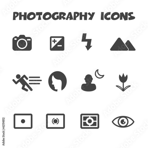 photography icons