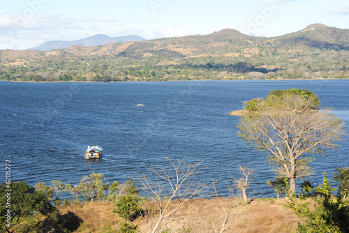 View at lake Suchitlan near Suchitoto photo