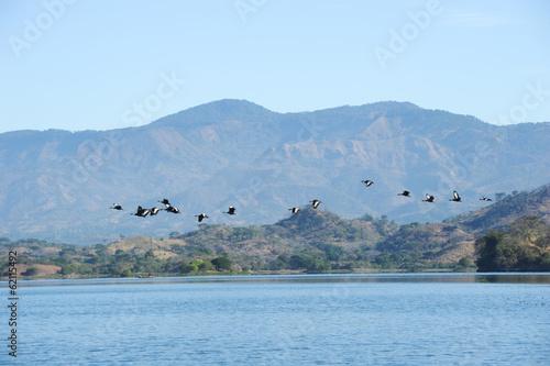 The lake of Suchitlan near Suchitoto photo