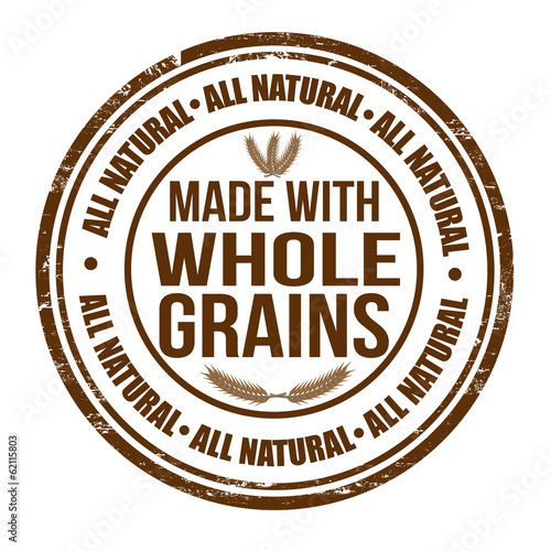 Made with whole grains stamp