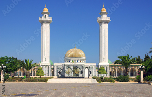 Mausoleum of Bourguiba in Tunisia in Africa