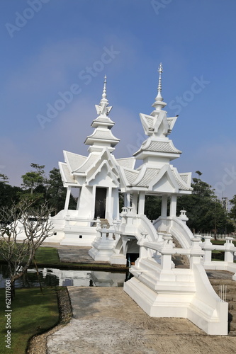 The white temple in Chiang Rai,thailand