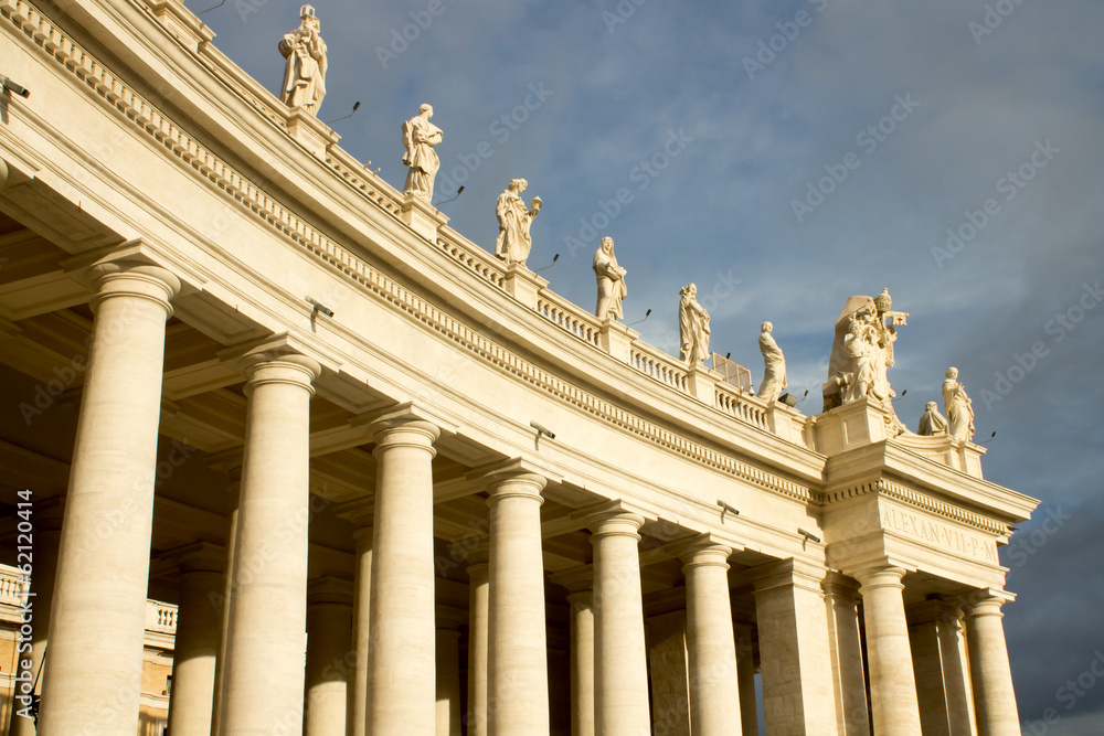 Colonnade of Saint Peter's Church