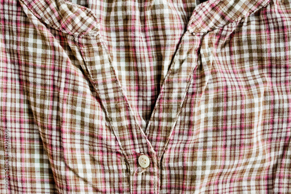 Checked blouse