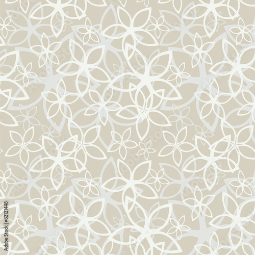 Floral abstract background, seamless