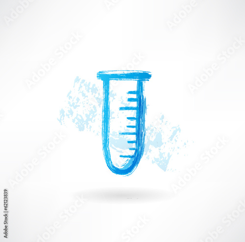 beaker grunge icon