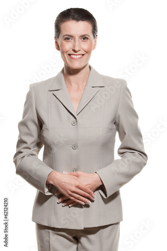 Attractive mature businesswoman