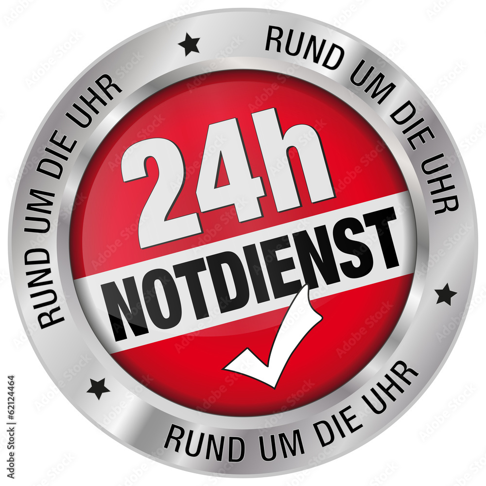 24h Notdienst - Rund um die Uhr