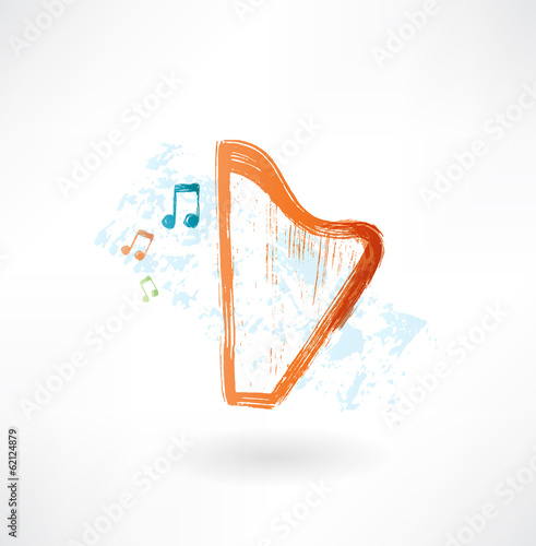 harp grunge icon