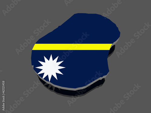 Free Download Map of Nauru - GFXLoad