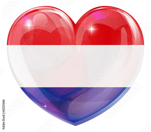 Netherlands love heart
