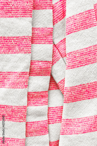 White and pink stripes