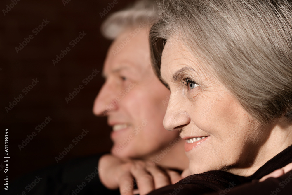 Portrait of a happy middle-aged couple Portrait of a happy middle-aged couple