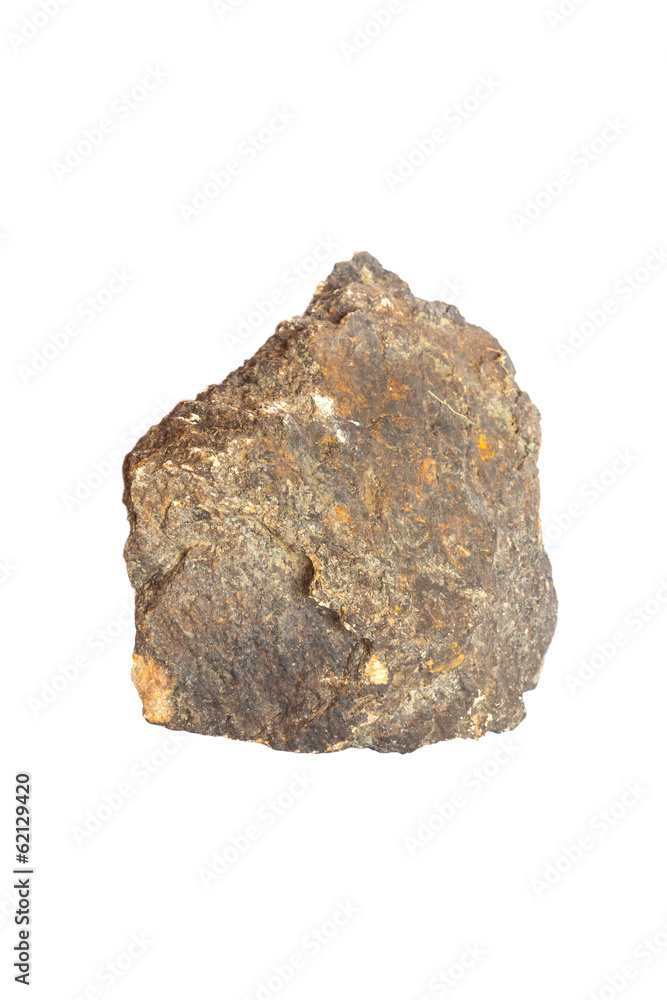 Stone on plain background Stone on plain background