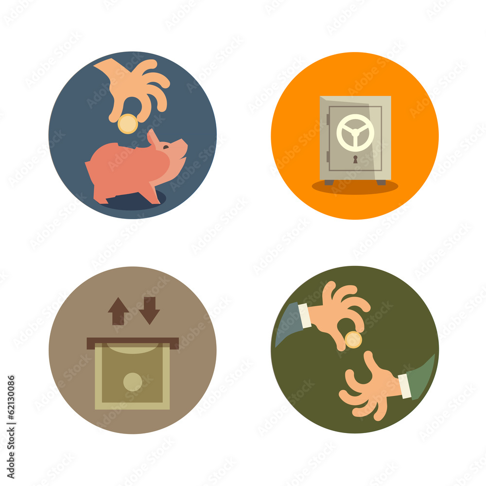 Bank.Vector format Bank.Vector format