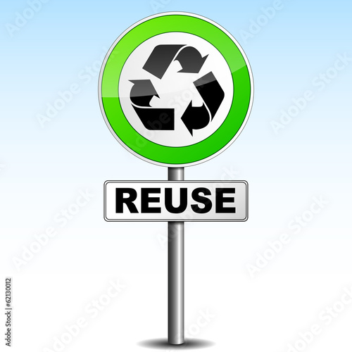 Reuse signboard