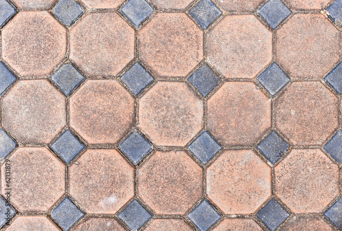 Tiled road texture