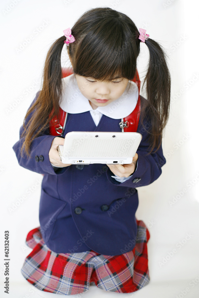 新一年生の女の子stock Photo Adobe Stock