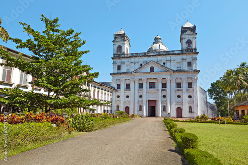 Church of St. Cajetan; Goa, India photo