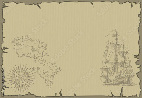 old map background