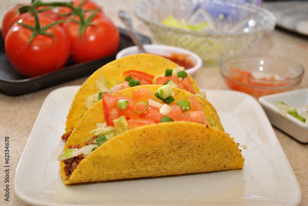 Delicious Hard Shell Tacos Delicious Hard Shell Tacos