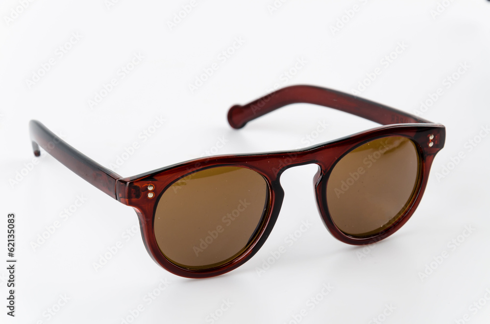 Sunglasses isolated white background Sunglasses isolated white background