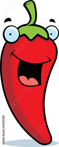 Chili Pepper Smiling