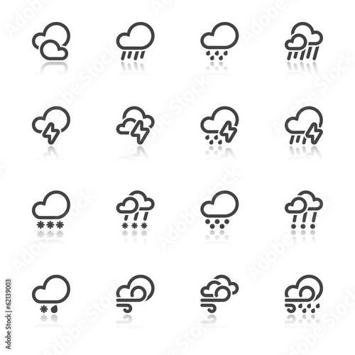 Bad weather symbols