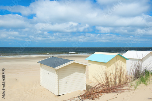 Beach huts at Texel