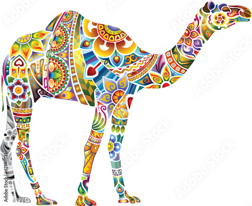 Cheerful camel, light