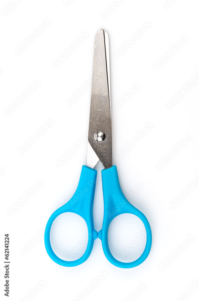 Scissors isolated white background Scissors isolated white background