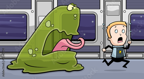 Space Monster Chasing