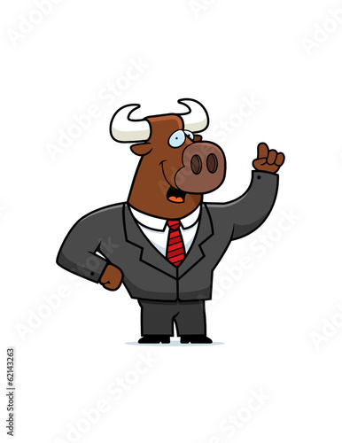 Bull Businessman