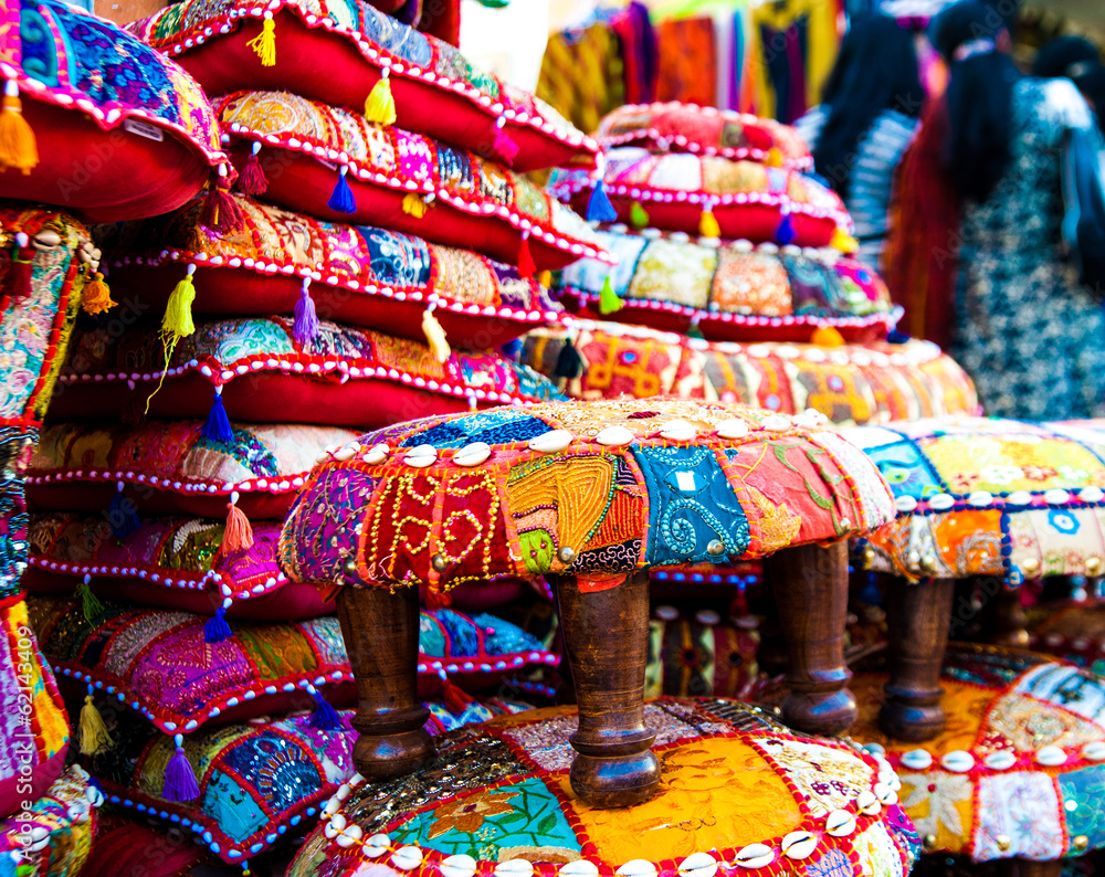 Naklejka premium Global Village.