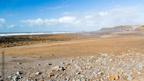 Schilderij op canvas Widemouth Bay Cornwall England