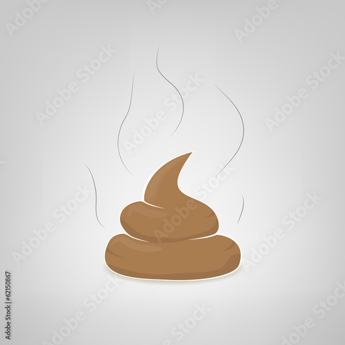 Vector poop illustration