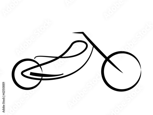 Easy Tribal Motorrad Chopper