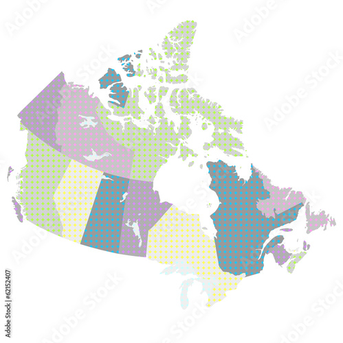 カナダ 地図 国