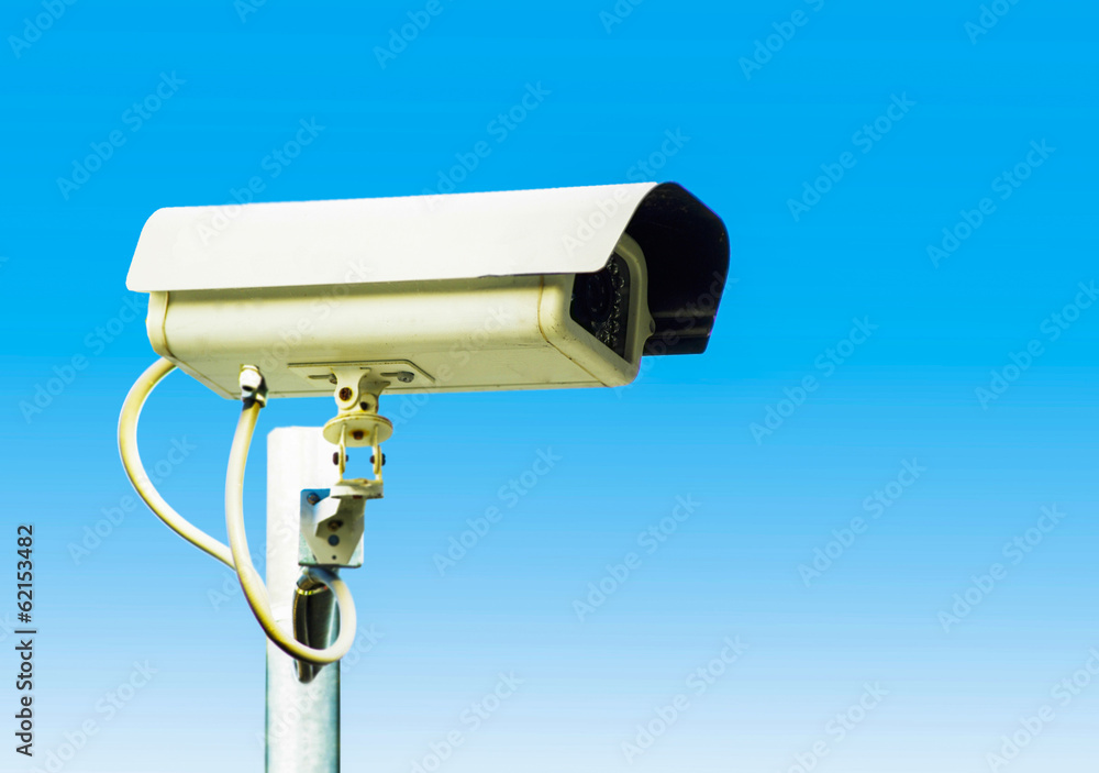 Security Camera or CCTV isolate on white background