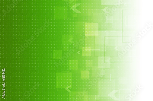 green technology abstract background.