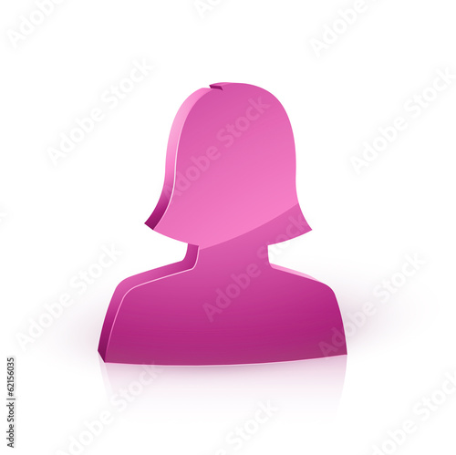 icône profil femme