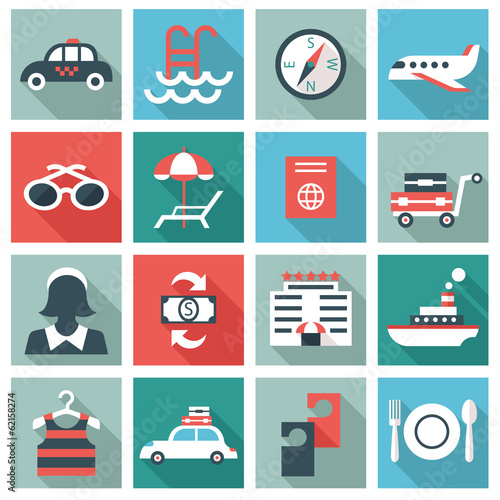 Hotel icons