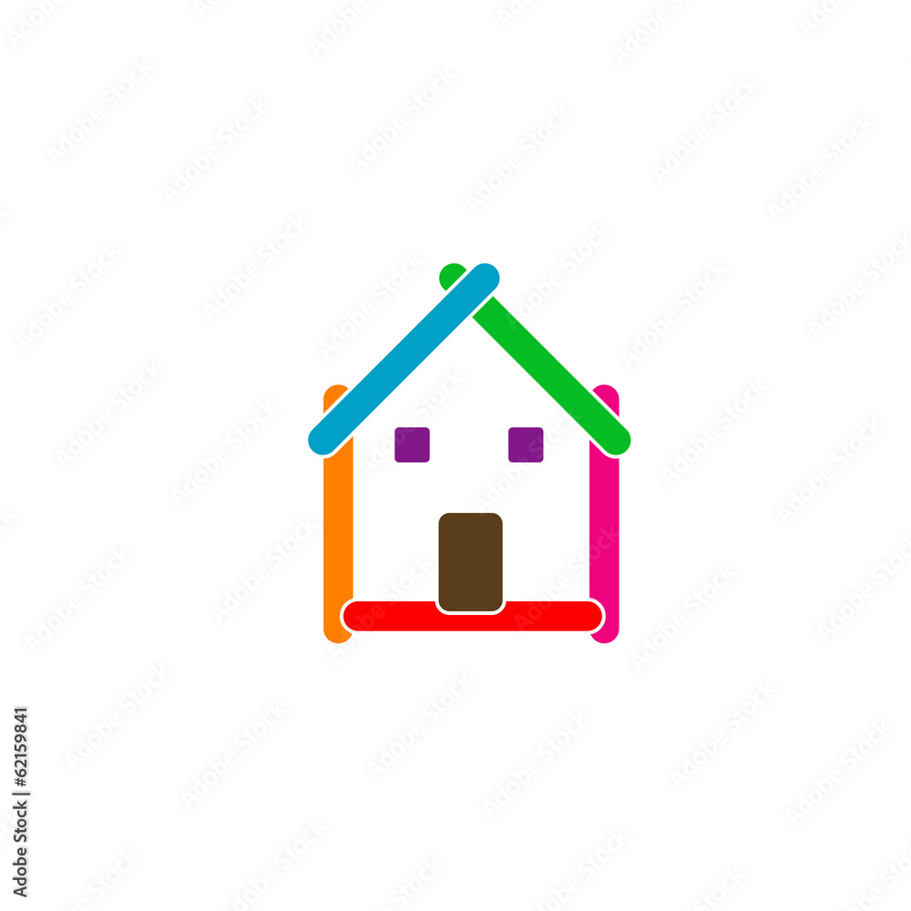 Real estate house logo Real estate house logo