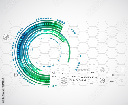 Abstract color technology background/computer technology busines