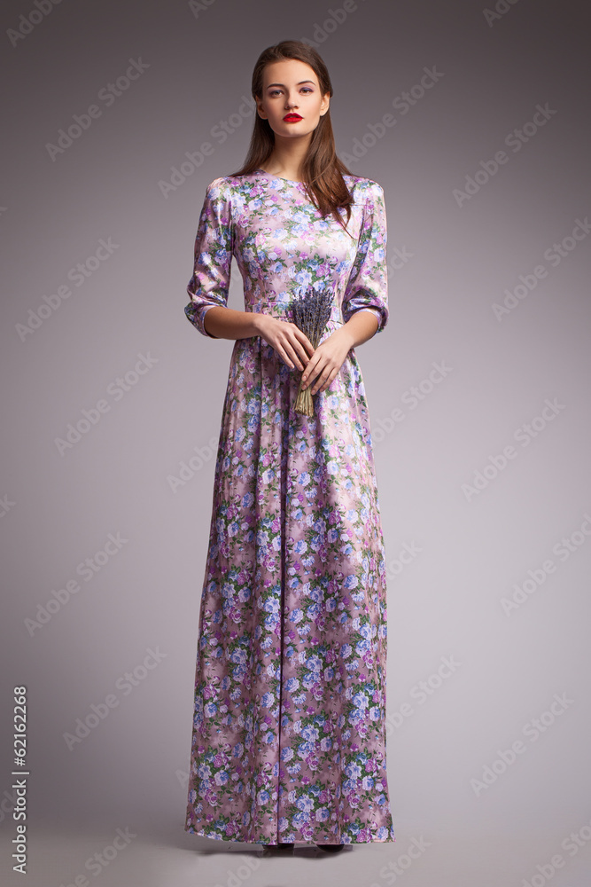 Girl in dress. Beautiful. New fashion. Girl in dress. Beautiful. New fashion.