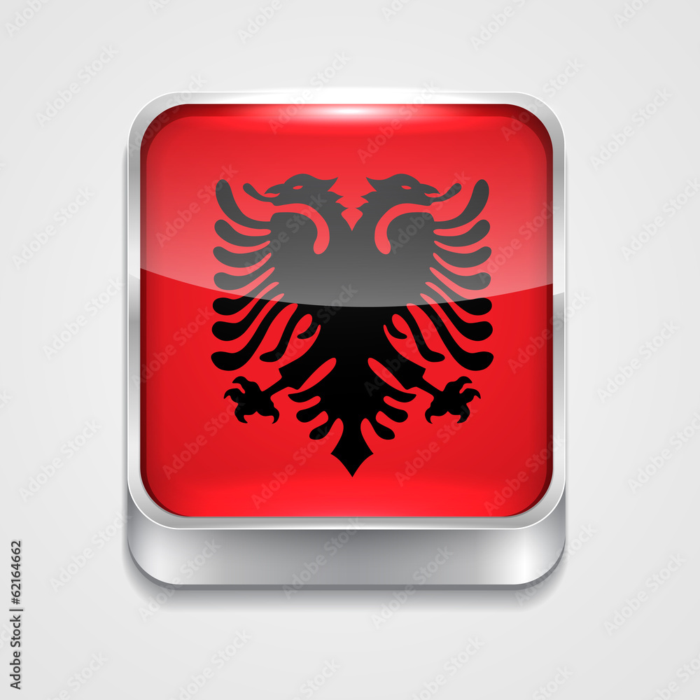 flag of albania flag of albania