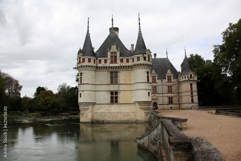 Château de la Loire: Azay-le-Rideau.