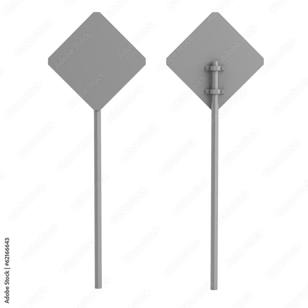 realistic 3d render of traffic sign realistic 3d render of traffic sign